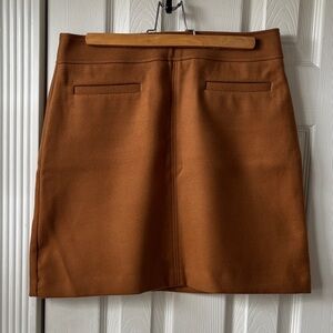LOFT Brown Mini Skirt